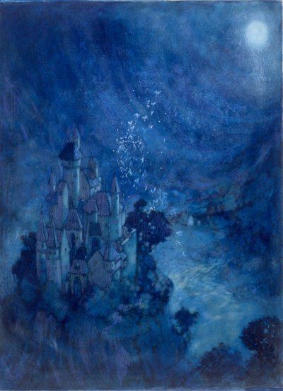 Nocturnale Spitsen door Edmund Dulac