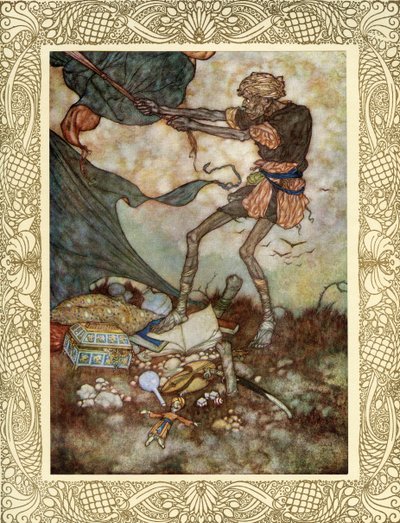 De Rubaiyat van Omar Khayyam geïllustreerd door Edmund Dulac door Edmund Dulac