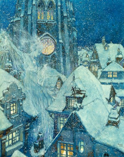 De Sneeuwkoningin door Edmund Dulac