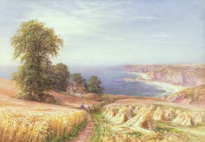 Oogsttijd aan zee door Edmund George Warren