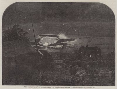De oogstmaan door Edmund George Warren
