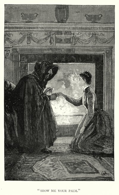 Illustratie voor Jane Eyre door Charlotte Bronte door Edmund Henry Garrett