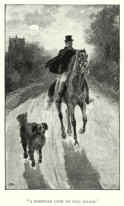 Illustratie voor Jane Eyre door Charlotte Bronte door Edmund Henry Garrett