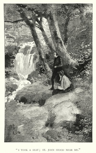 Illustratie voor Jane Eyre door Charlotte Bronte door Edmund Henry Garrett