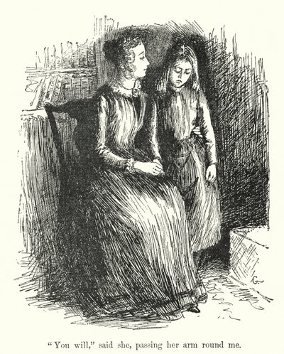Illustratie voor Jane Eyre door Charlotte Bronte door Edmund Henry Garrett
