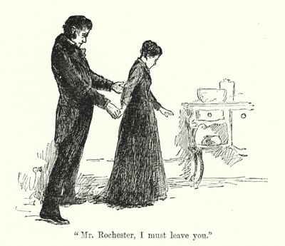 Illustratie voor Jane Eyre door Charlotte Bronte door Edmund Henry Garrett