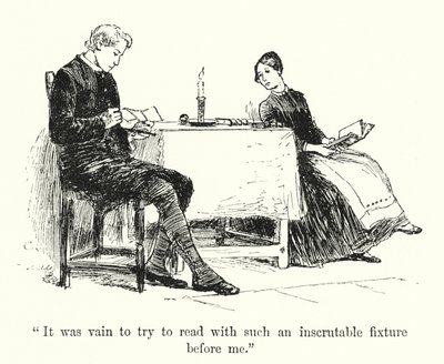 Illustratie voor Jane Eyre door Charlotte Bronte door Edmund Henry Garrett