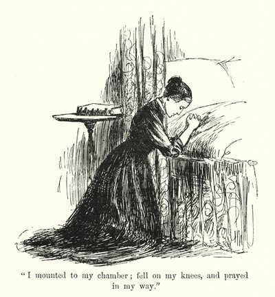 Illustratie voor Jane Eyre door Charlotte Bronte door Edmund Henry Garrett