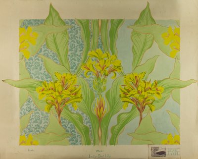 Indische schietlelie, ca. 1895 door Edmund Hunter