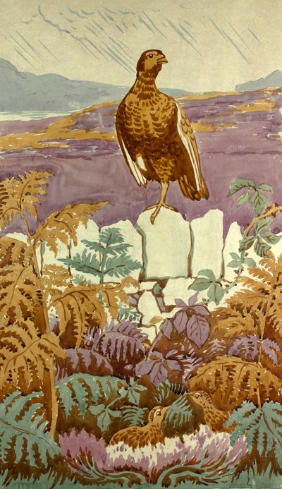 Uitkijk op de heide, c.1930 door Edmund Hunter
