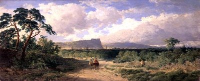 Een Uitzicht op Nottingham door Edmund John Niemann