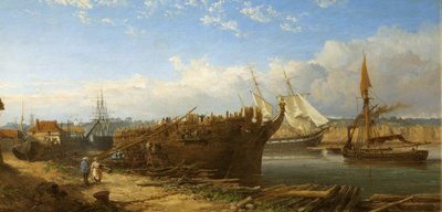 Bristol Drijvende Haven door Edmund John Niemann