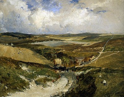 Hoving Dean, Sussex Downs door Edmund John Niemann