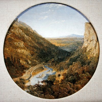 Matlock Vale vanaf de Tor, Derbyshire door Edmund John Niemann