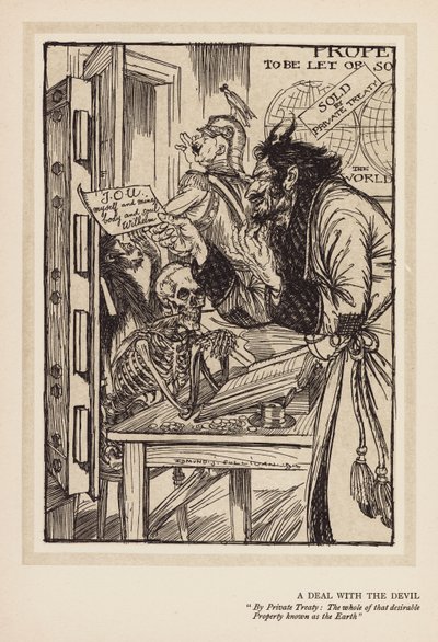 De krans van de keizer: Een deal met de duivel door Edmund Joseph (after) Sullivan