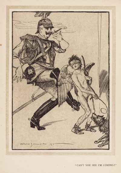 De Krans van de Keizer: "Zie je niet dat ik kom?" door Edmund Joseph (after) Sullivan