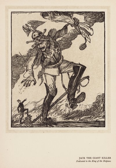 De Krans van de Keizer: Jack de Reuzendoder door Edmund Joseph (after) Sullivan