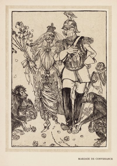De Krans van de Keizer: Huwelijk van Gemak door Edmund Joseph (after) Sullivan
