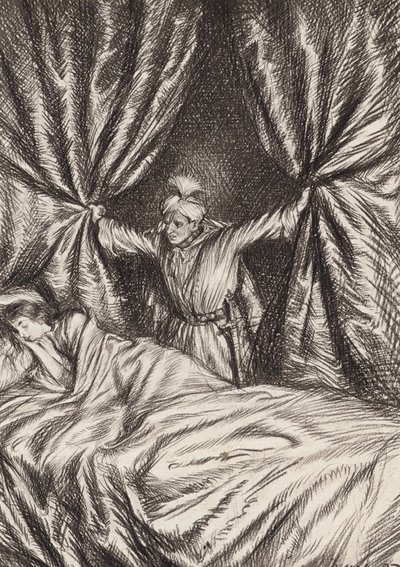 William Shakespeare: De Tragedie van Othello, de Moor van Venetië, Act V, Scene 2 door Edmund Joseph (after) Sullivan