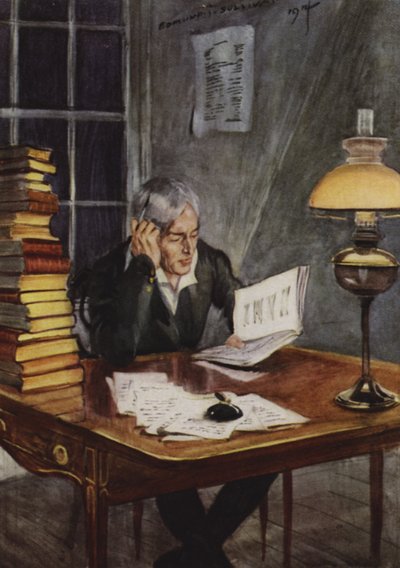 Terwijl ik de levens van deze rovers en zakkenrollers las, begonnen er vreemde twijfels in mijn geest te rijzen over deugd en misdaad door Edmund Joseph Sullivan
