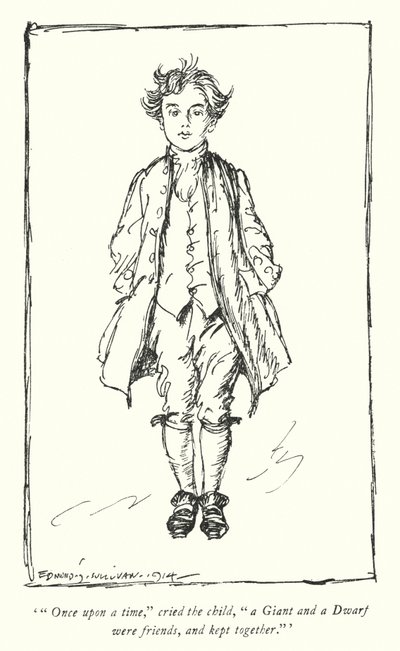 Illustratie voor The Vicar of Wakefield door Oliver Goldsmith door Edmund Joseph Sullivan