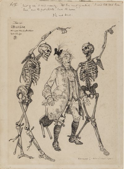 Oude Botten moeten naar buiten... door Edmund Joseph Sullivan