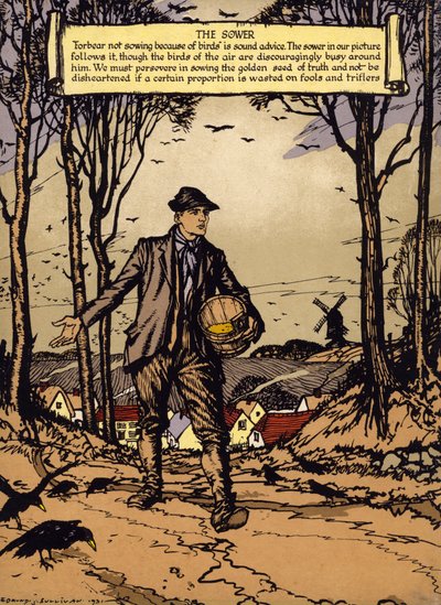 De Zaaier door Edmund Joseph Sullivan
