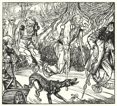 Illustratie voor Sartor Resartus door Edmund Joseph after Sullivan