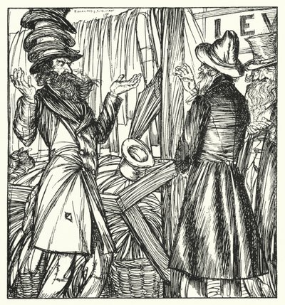 Illustratie voor Sartor Resartus door Edmund Joseph after Sullivan