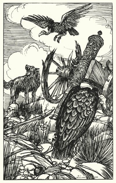 Illustratie voor Sartor Resartus door Edmund Joseph after Sullivan