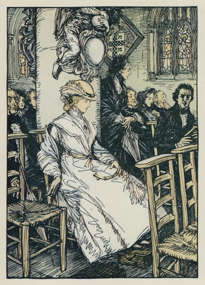 Illustratie voor Tennysons Maud door Edmund Joseph after Sullivan