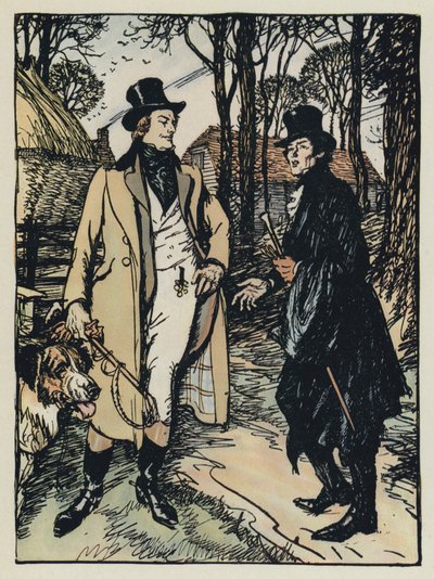 Illustratie voor Tennysons Maud door Edmund Joseph after Sullivan