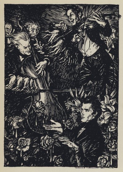 Illustratie voor Tennysons Maud door Edmund Joseph after Sullivan