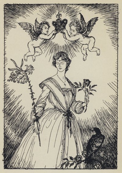 Illustratie voor Tennysons Maud door Edmund Joseph after Sullivan