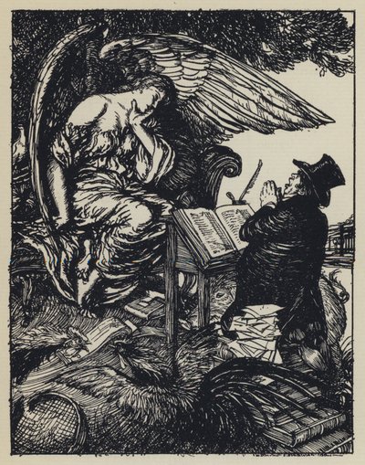 Illustratie voor Tennysons Maud door Edmund Joseph after Sullivan