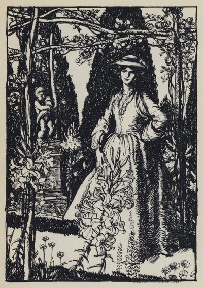Illustratie voor Tennysons Maud door Edmund Joseph after Sullivan