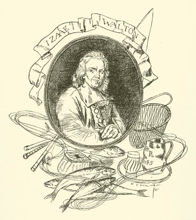 Izaak Walton door Edmund Joseph after Sullivan
