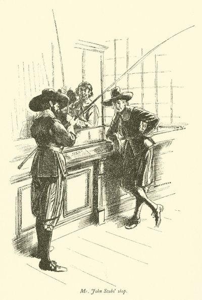 De winkel van meneer John Stubbs door Edmund Joseph after Sullivan