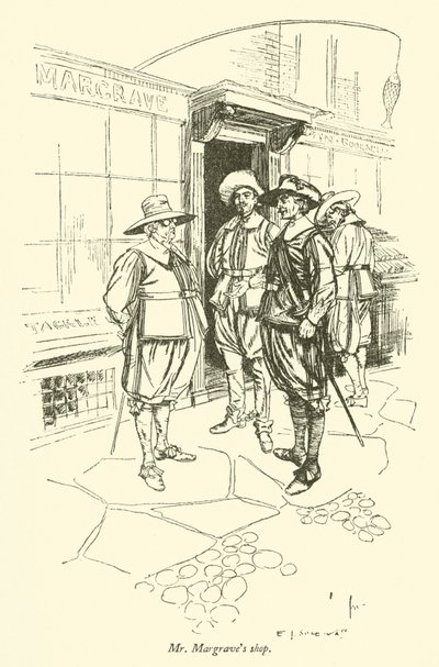 De winkel van meneer Margrave door Edmund Joseph after Sullivan