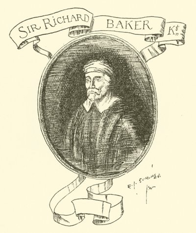 Sir Richard Baker door Edmund Joseph after Sullivan