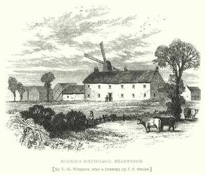 Geboorteplaats van Rennie, Phantassie door Edmund Morison (after) Wimperis