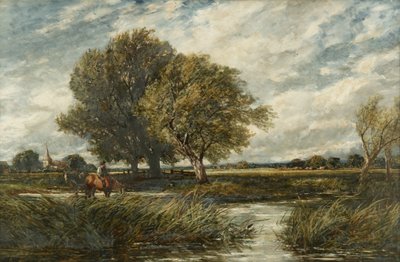 Paarden Water Geven door Edmund Morison Wimperis