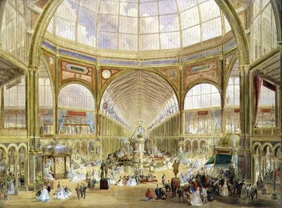 Interieur van de Internationale Tentoonstelling van 1862 door Edmund Walker