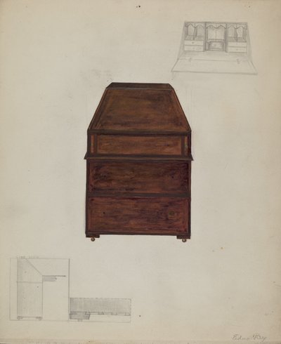 Bureau door Edna C. Rex