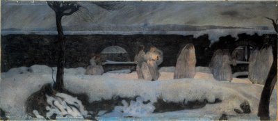 Witte begrafenis door Edoardo Berta