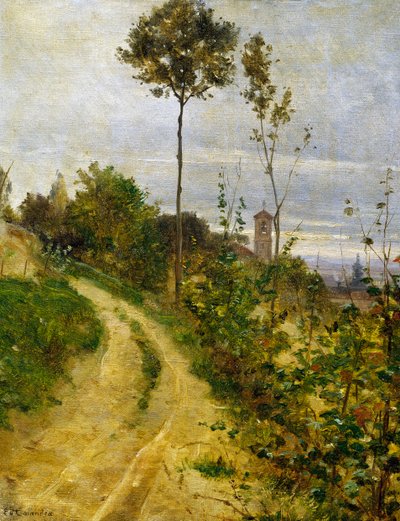 Heuvelweg door Edoardo Calandra