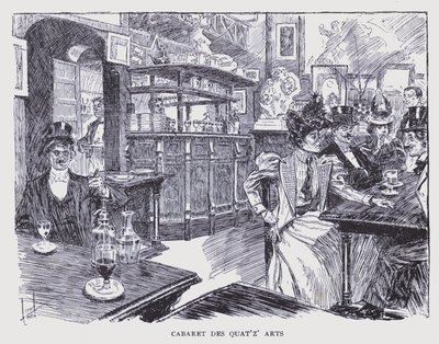 Boheems Parijs: Cabaret des Quat