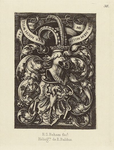 [Ontwerp door Hans Sebald Beham]. door Édouard Baldus
