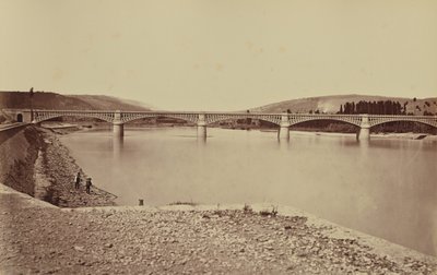 Givors. Viaduc door Édouard Baldus