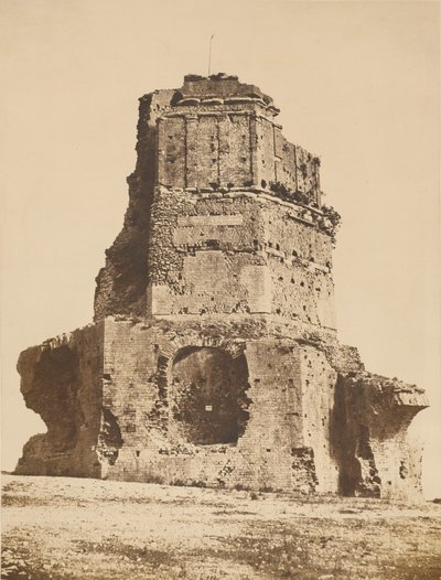 [Ruïnes, Tour Magne]. door Édouard Baldus